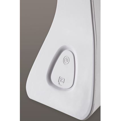 Rabalux - LED himmennettävä pöytävalaisin näytöllä LED/7W/5V 4000K valkoinen